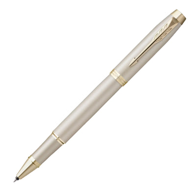 Parker IM Monochrome Roller Ball Pen - Champagne PVD 1