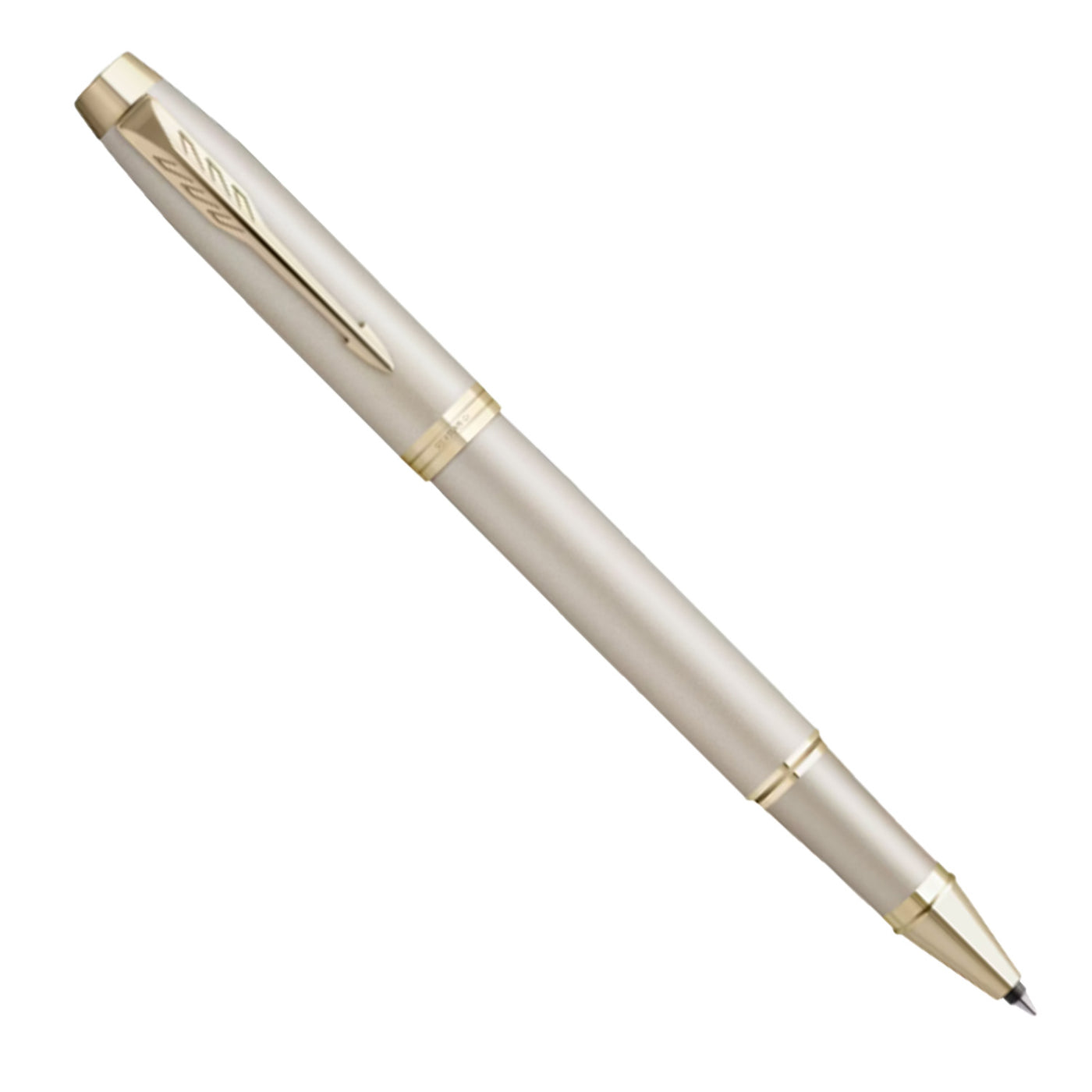 Parker IM Monochrome Roller Ball Pen - Champagne PVD 2