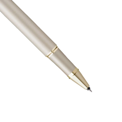 Parker IM Monochrome Roller Ball Pen - Champagne PVD 6