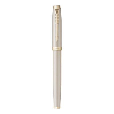 Parker IM Monochrome Roller Ball Pen - Champagne PVD 7