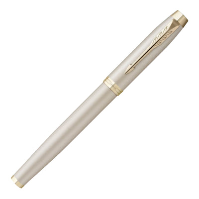 Parker IM Monochrome Roller Ball Pen - Champagne PVD 8