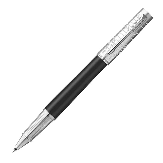 Parker Ingenuity Legacy of Flight Roller Ball Pen  - Matte Black & Chrome CT