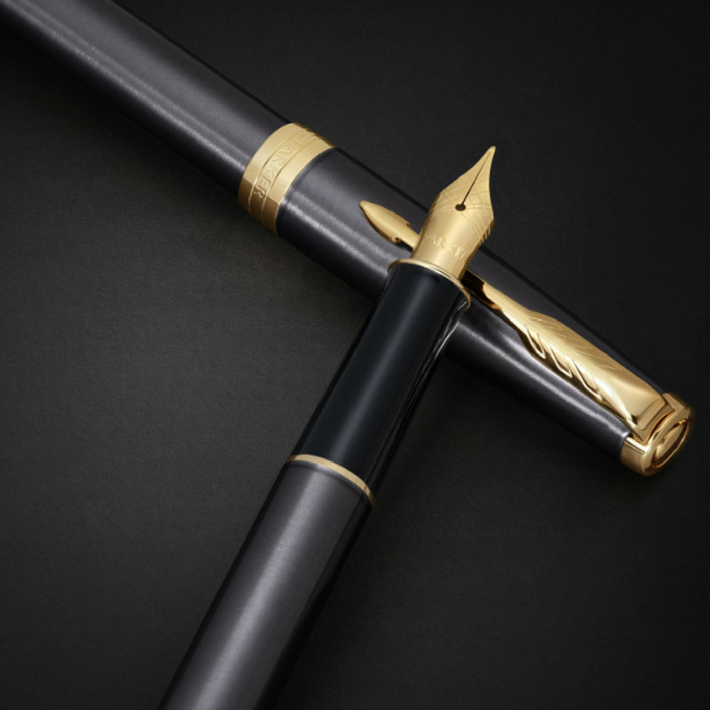 Parker Sonnet Fountain Pen - Grey GT