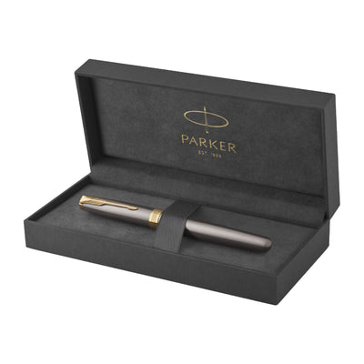 Parker Sonnet Fountain Pen - Grey GT