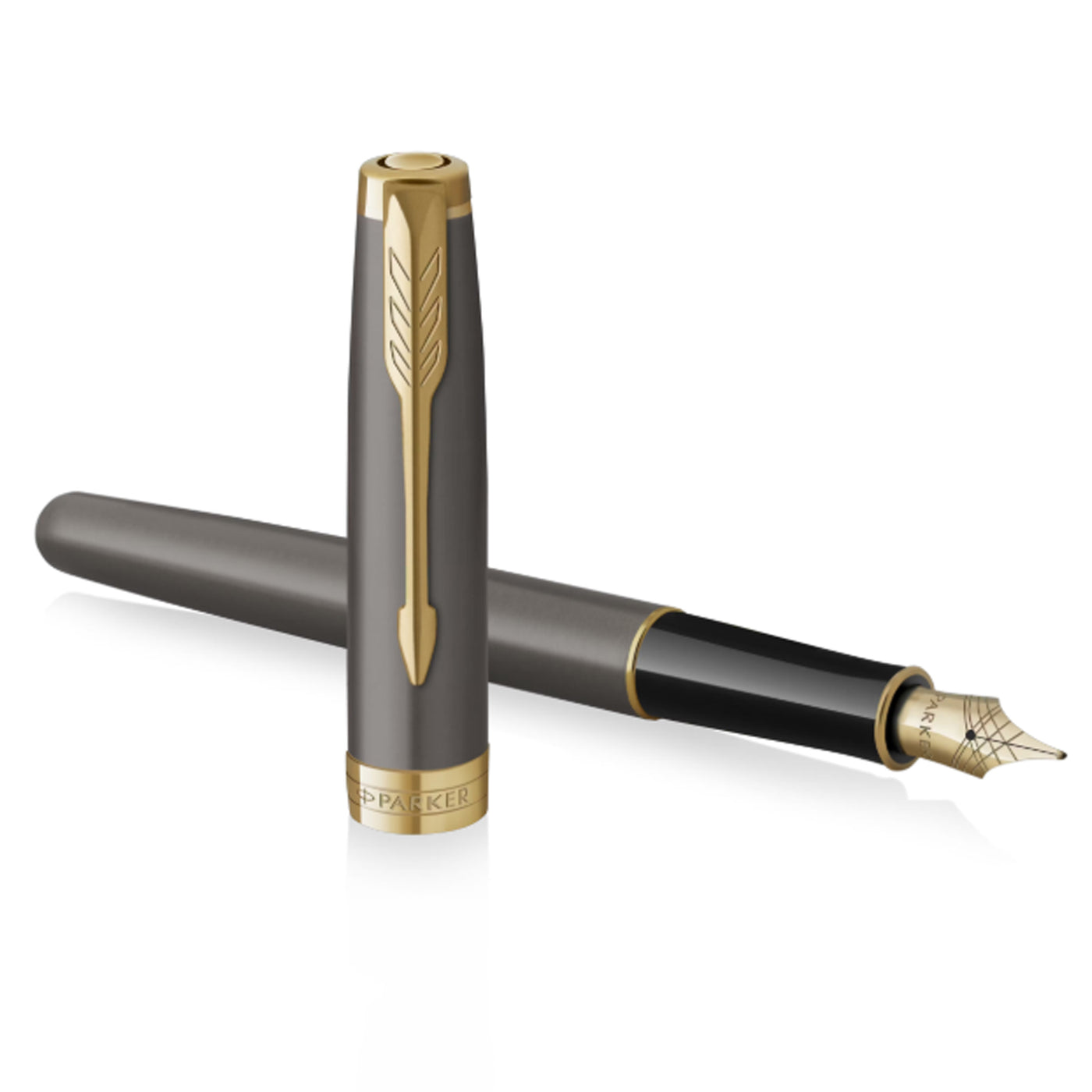 Parker Sonnet Fountain Pen - Grey GT