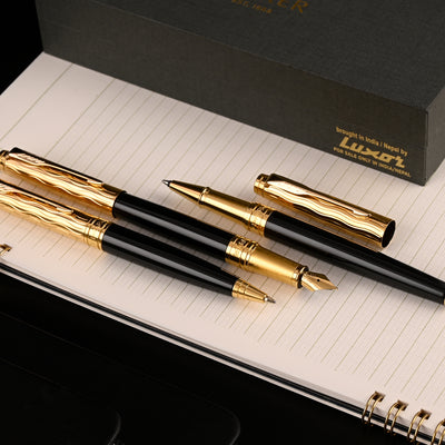 Parker Aster Ball Pen - Essential Black & Gold GT 11