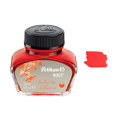 Pelikan 4001 Ink Brilliant Red 30ml 2