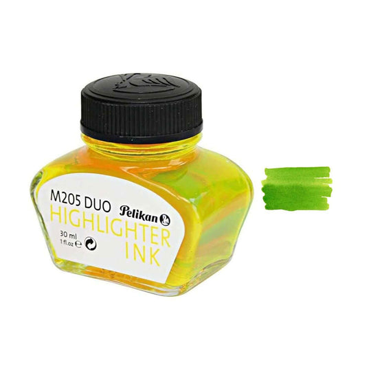 Pelikan Duo Highlighter Ink Bottle, Yellow - 30ML