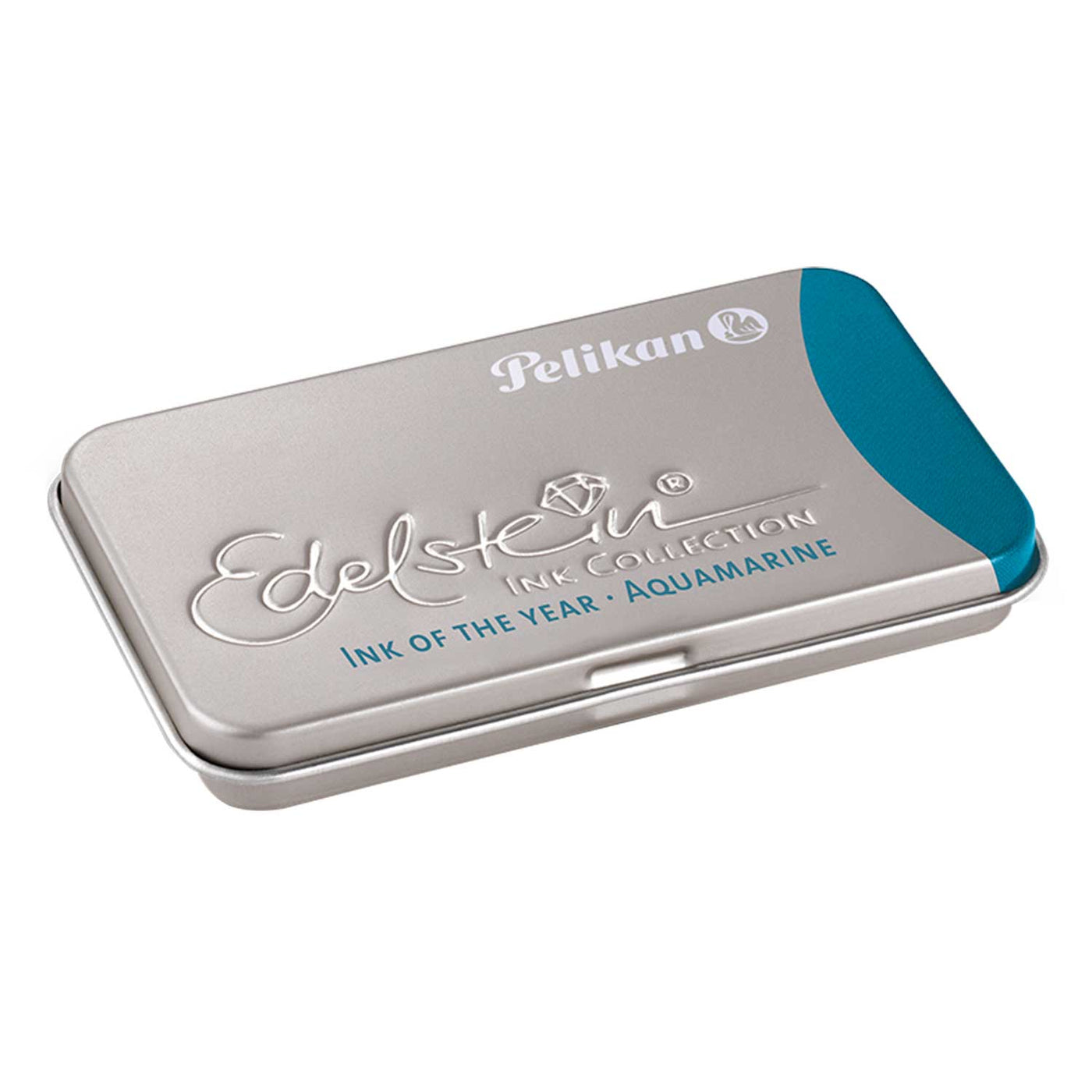 Pelikan Edelstein Ink Cartridge Pack of 6 Aquamarine