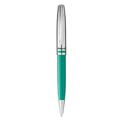 Pelikan Jazz Classic Ball Pen - Aqua & Chrome 2