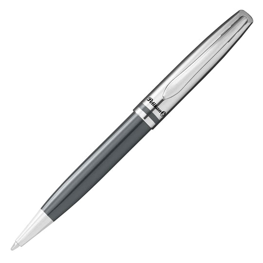 Pelikan Jazz Classic Ball Pen - Grey & Chrome