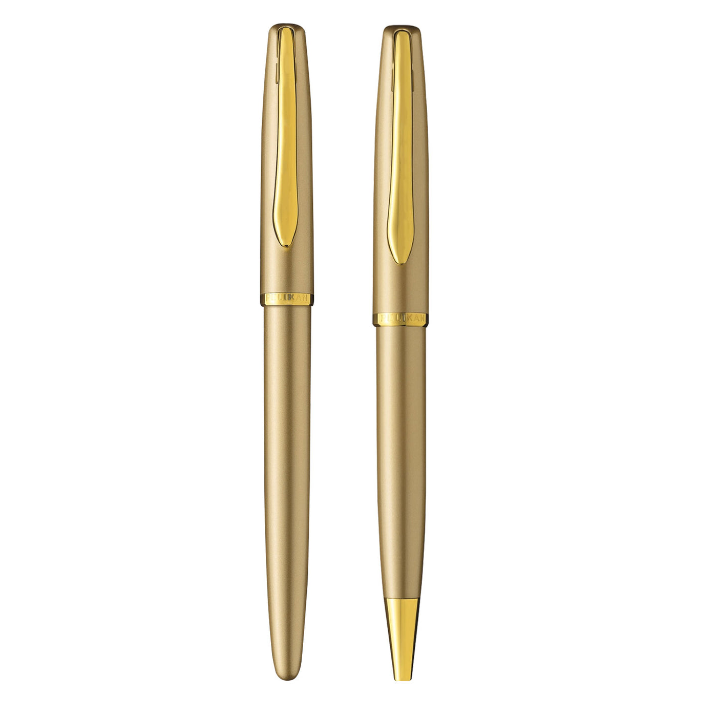 Pelikan Jazz Noble Elegance Fountain & Ball Pen Gift Set Gold 6