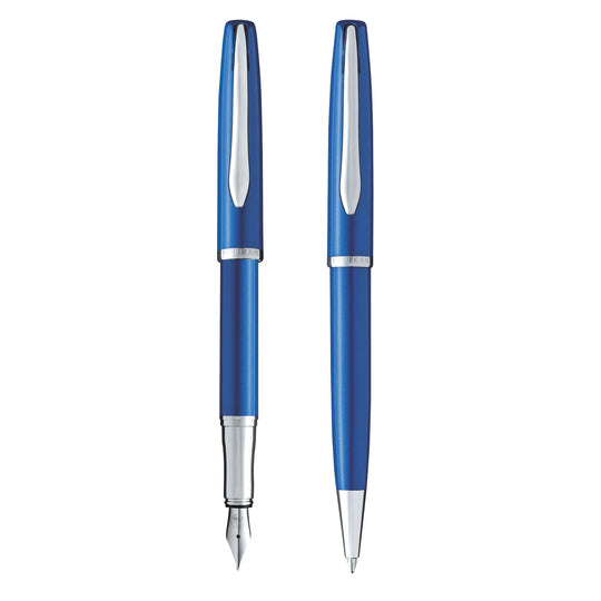 Pelikan Jazz Noble Elegance Fountain & Ball Pen Gift Set - Sapphire CT
