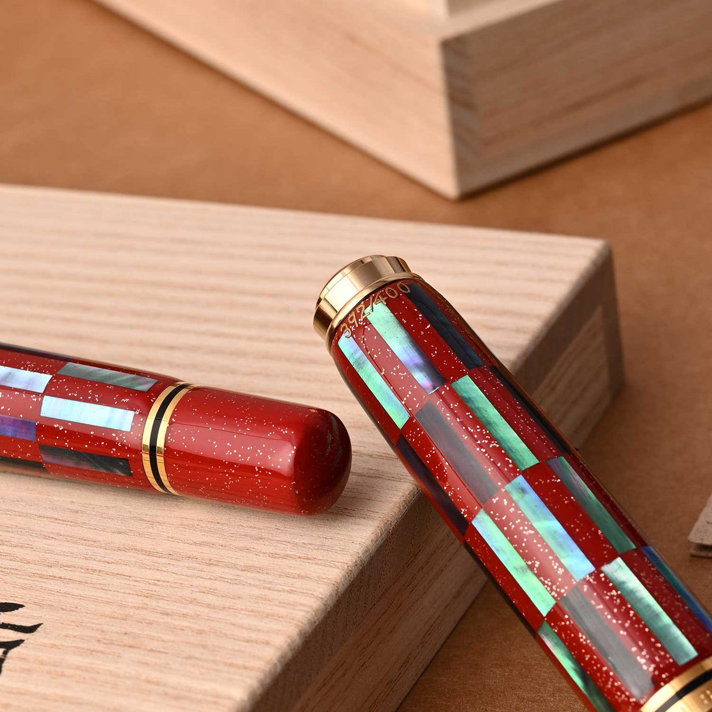Pelikan M1000 Fountain Pen - Raden Red Infinity (Limited Edition) 13