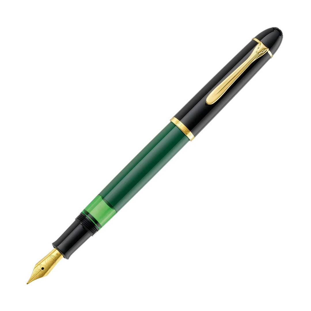 Pelikan M120 Green Black Fountain Pen | Buy Online at Makoba