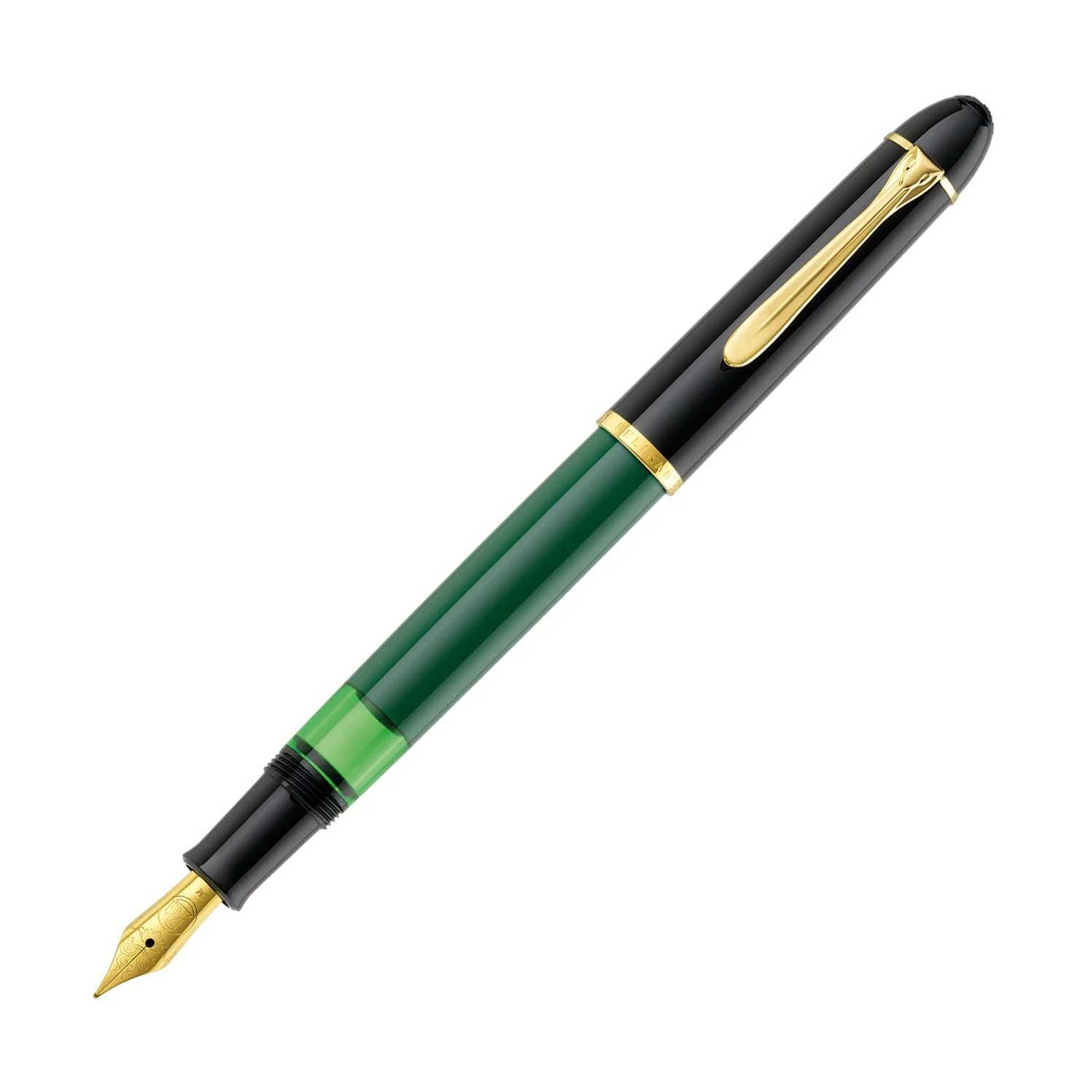 Pelikan M120 Fountain Pen Green Black (Special Edition) Steel Nib 1