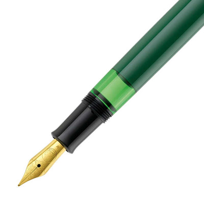Pelikan M120 Fountain Pen Green Black (Special Edition) Steel Nib 2