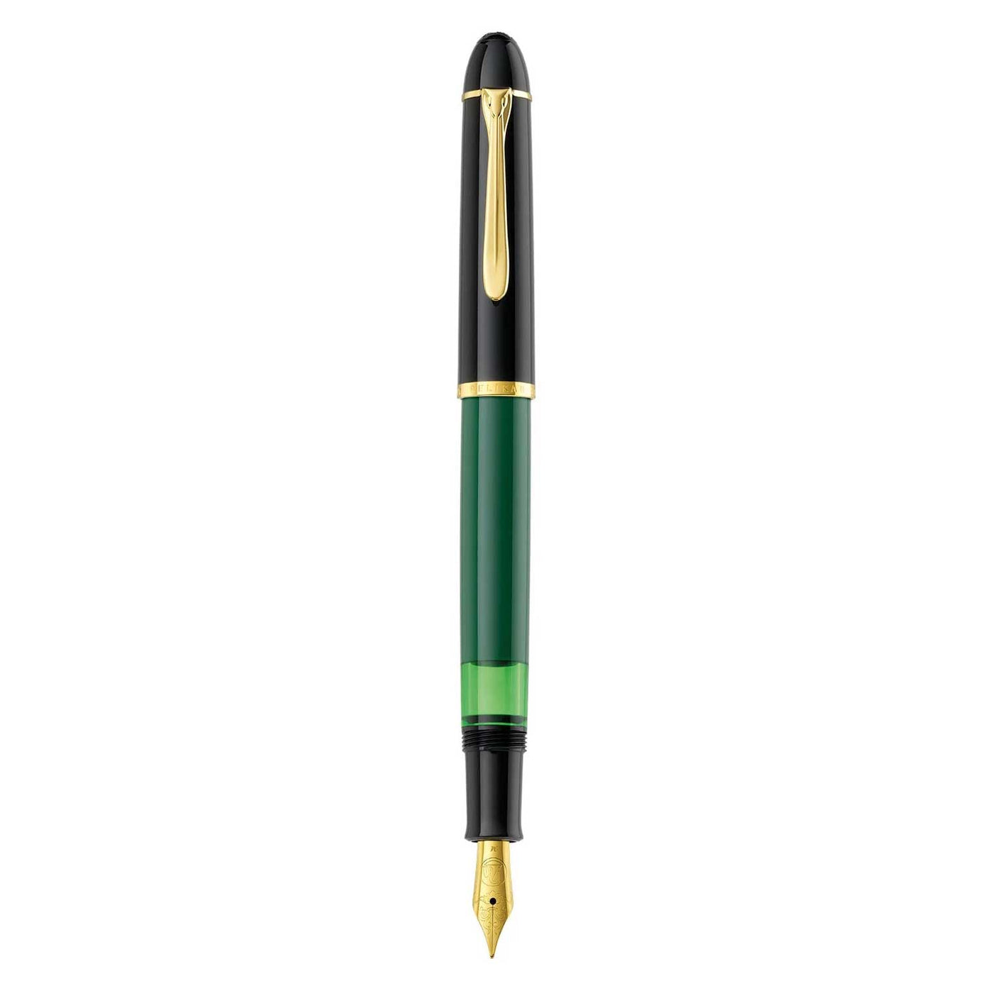 Pelikan M120 Fountain Pen Green Black (Special Edition) Steel Nib 4