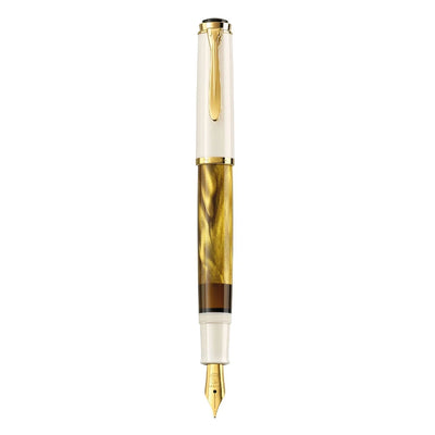 Pelikan M200 Fountain Pen Gold Marbled GT (Special Edition) 3