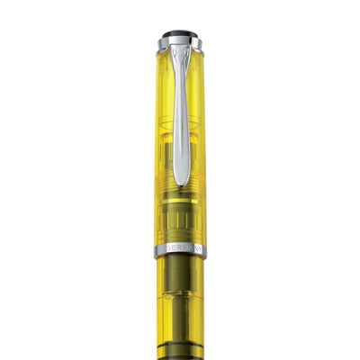 Pelikan M205 Fountain Pen Duo Highlighter Yellow (Special Edition) Steel Nib 4