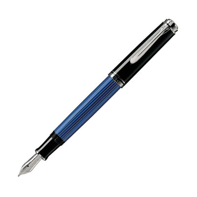 Pelikan M405 Fountain Pen Black Blue CT 1