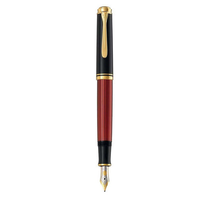 Pelikan M600 Fountain Pen Black Red GT 3