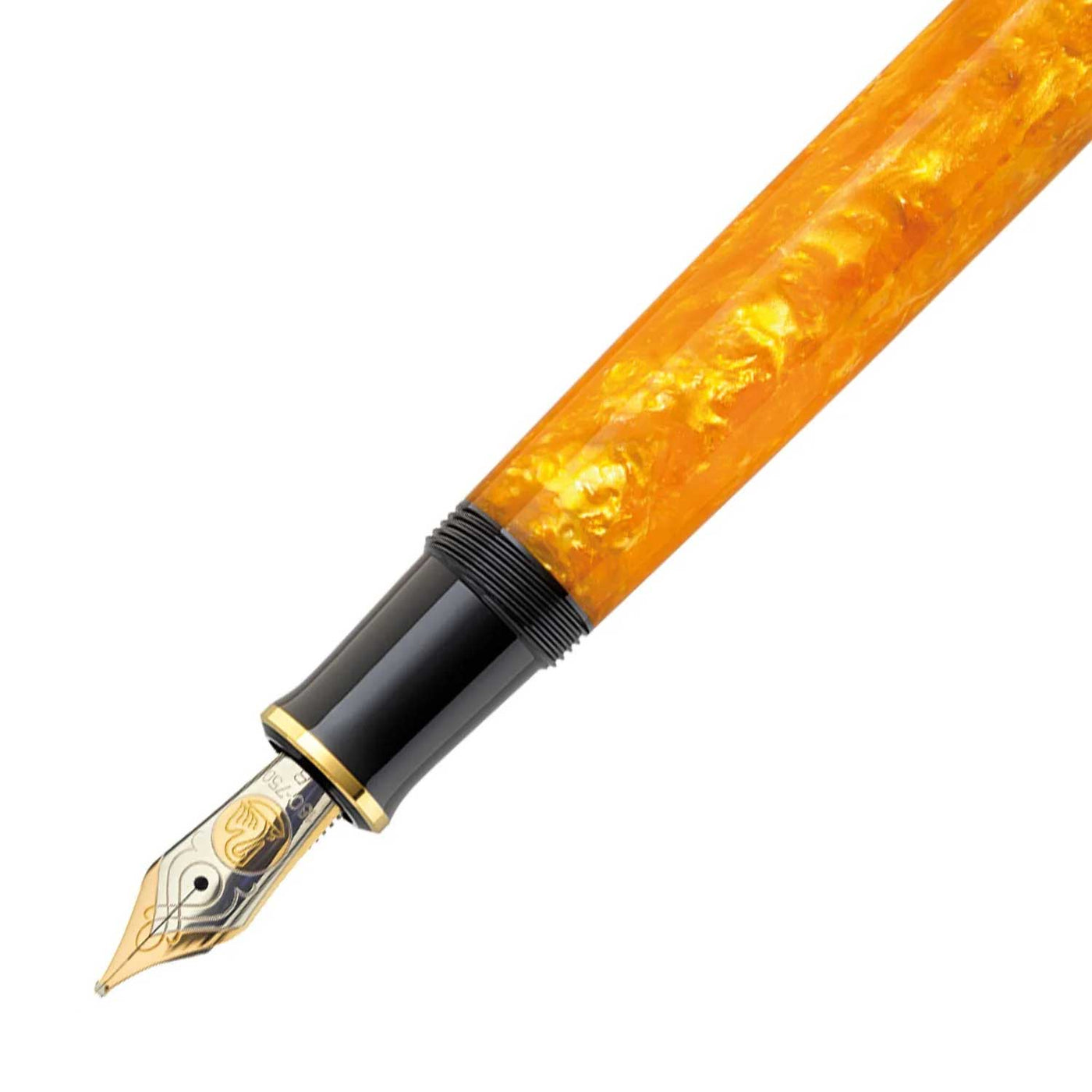 Pelikan M600 Fountain Pen Vibrant Orange GT (Special Edition) 2