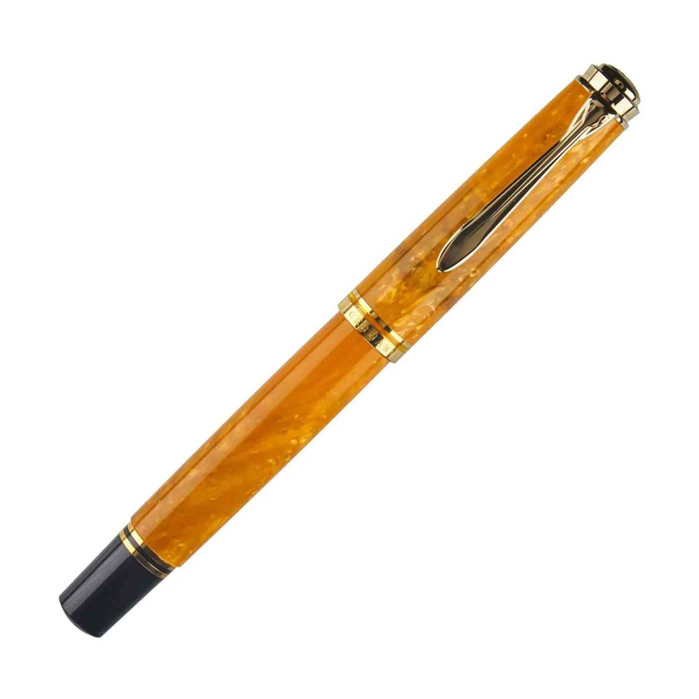 Pelikan M600 Fountain Pen Vibrant Orange GT (Special Edition) 4