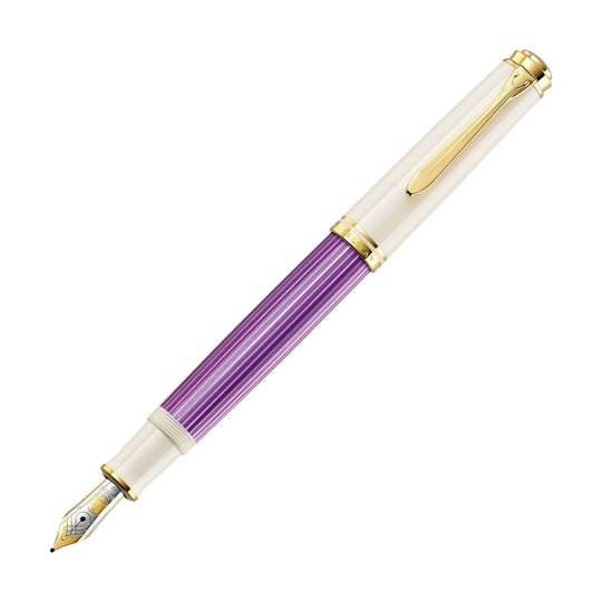 Pelikan M600 Fountain Pen - Violet White GT (Special Edition)