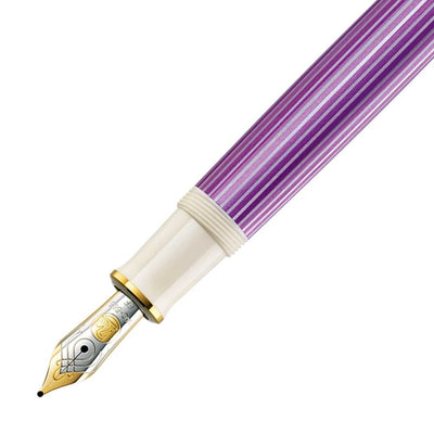 Pelikan M600 Fountain Pen Violet White GT (Special Edition) 2