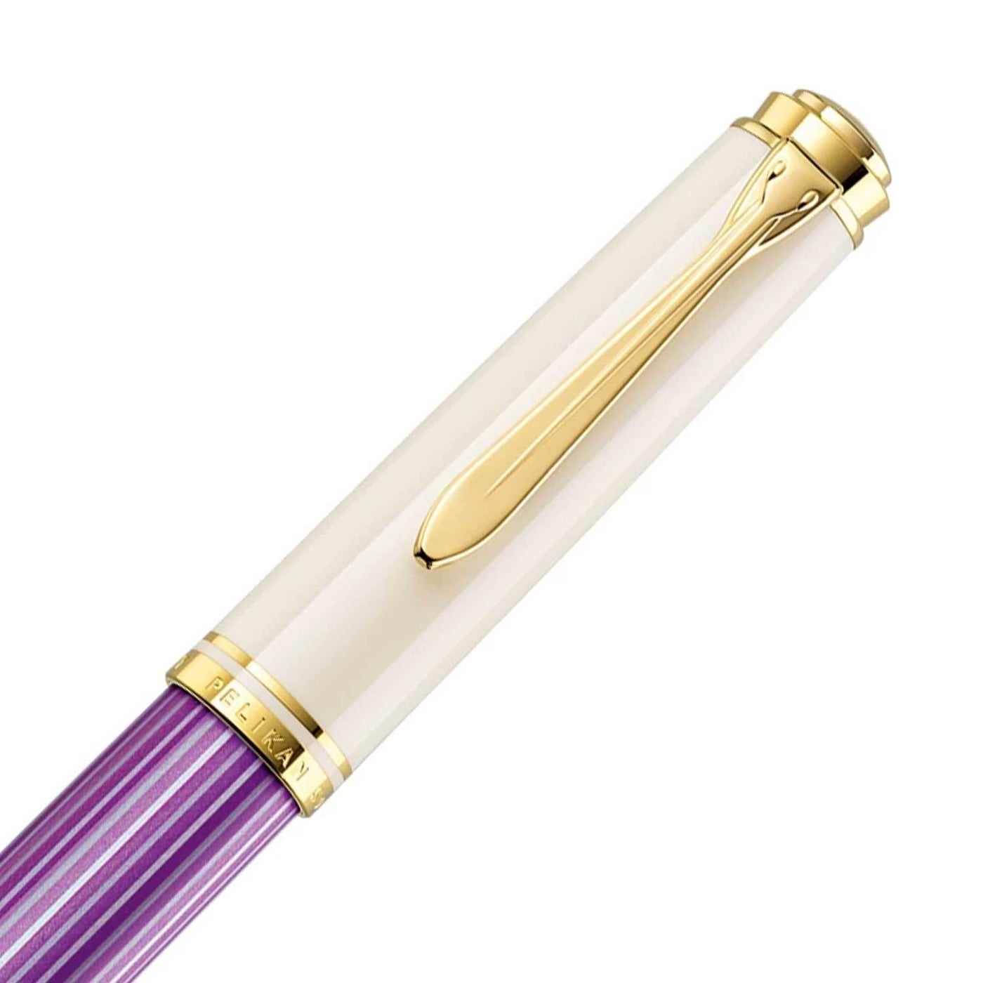Pelikan M600 Fountain Pen Violet White GT (Special Edition) 3