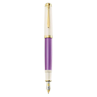 Pelikan M600 Fountain Pen Violet White GT (Special Edition) 4