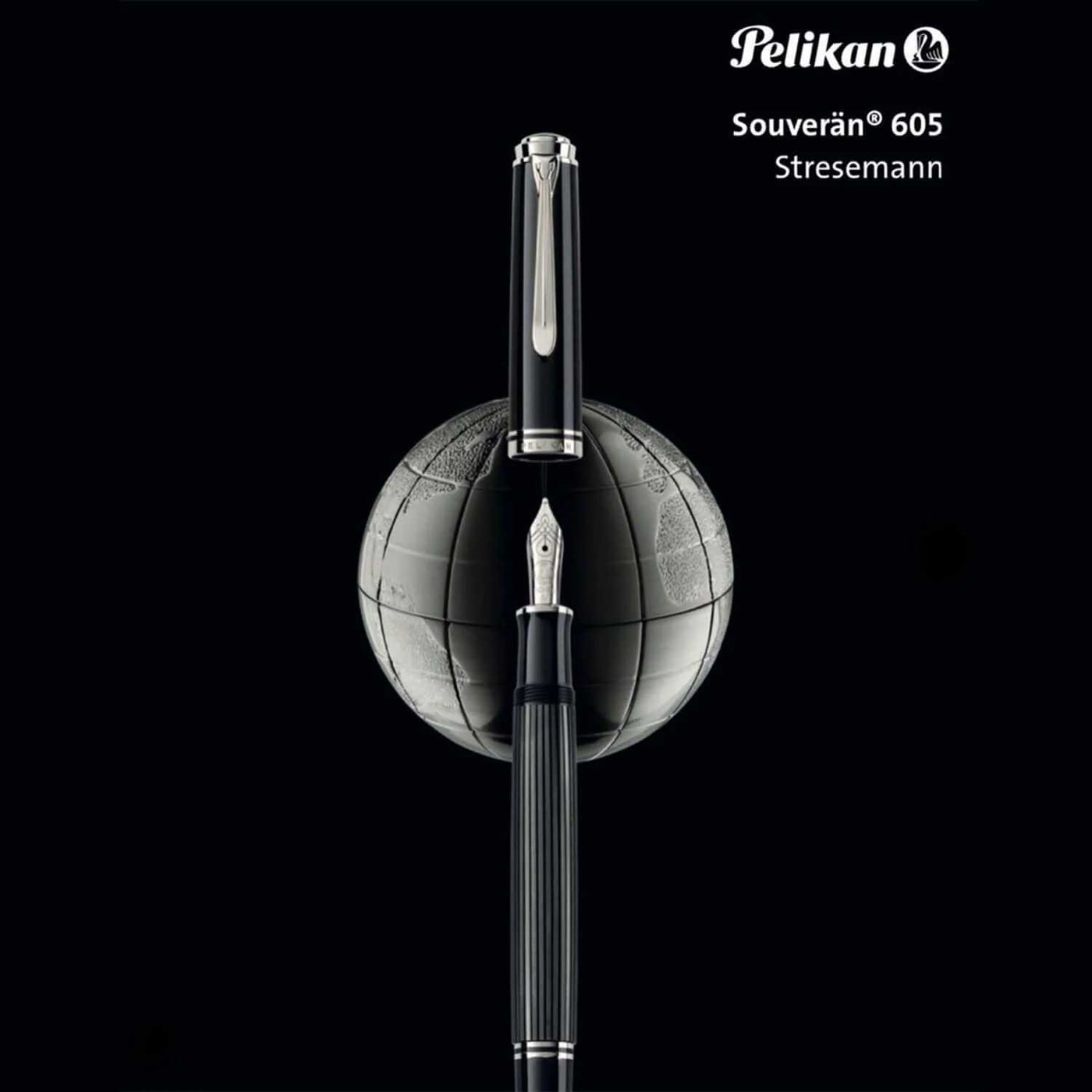 Pelikan M605 Fountain Pen - Stresemann Anthracite (Special Edition) 6