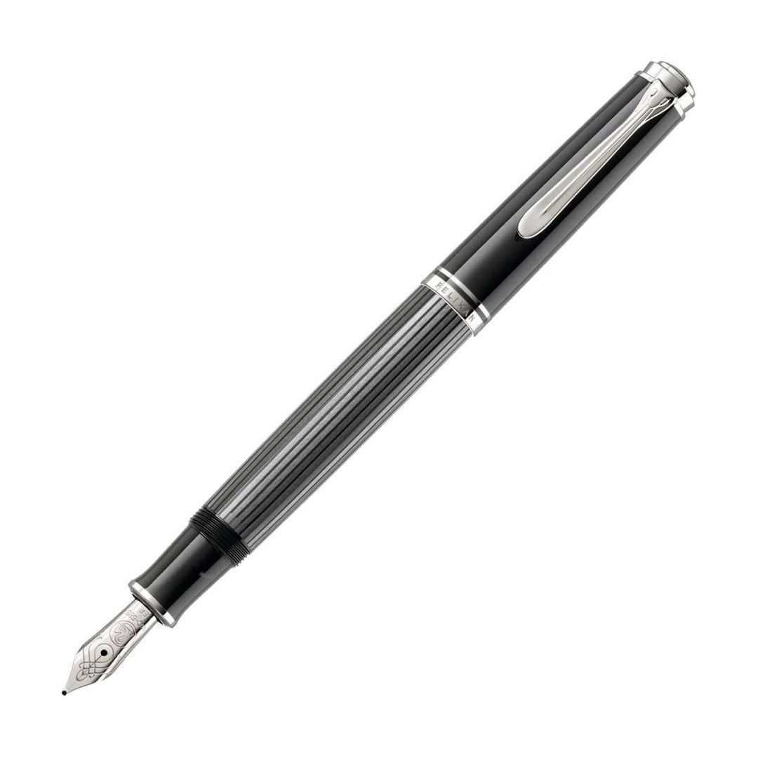 Pelikan　#500NN　黒縞　字幅EF Pelikan-M605-Fountain-Pen-