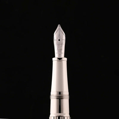 Pelikan Majesty M7005 Fountain Pen Black Silver (Special Edition) 3
