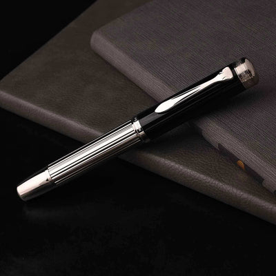 Pelikan Majesty M7005 Fountain Pen Black Silver (Special Edition) 6