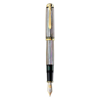 Pelikan Souveran M1000 Limited Edition Fountain Pen Raden White Rays 18K Gold Nib 3