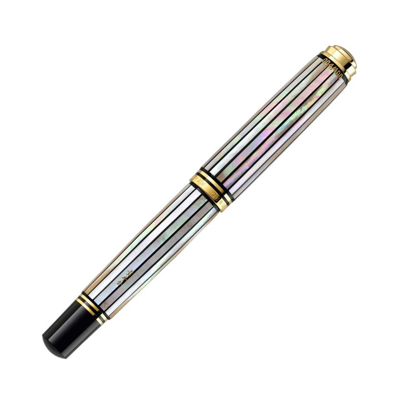 Pelikan Souveran M1000 Limited Edition Fountain Pen Raden White Rays 18K Gold Nib 6