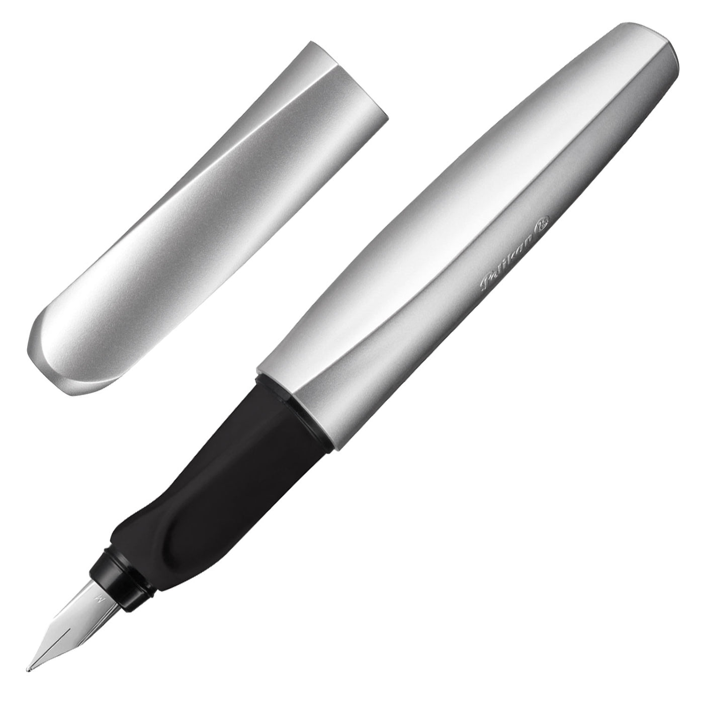 Pelikan Twist Classy Neutrals Fountain Pen Silver 1