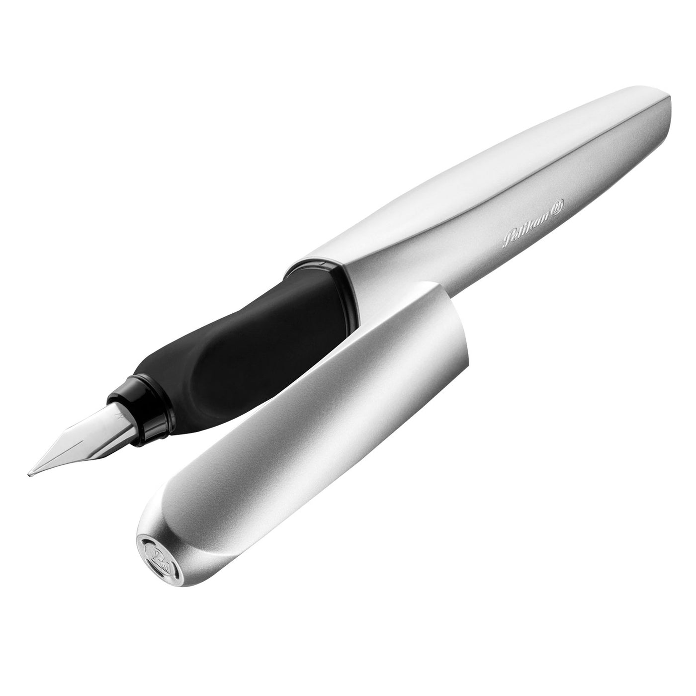 Pelikan Twist Classy Neutrals Fountain Pen Silver 2