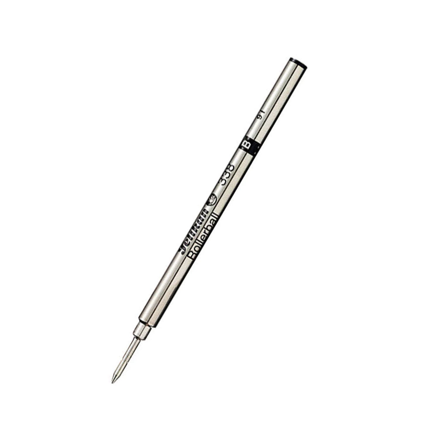 Pelikan 338 Fine Rollerball Refill - Zwart (Pack van 2