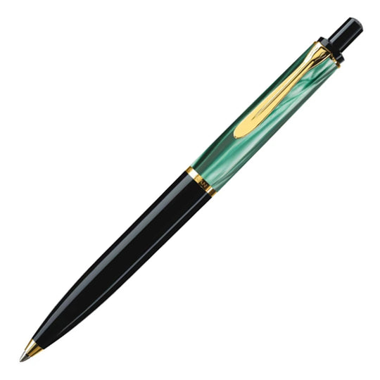 Pelikan Classic K200 Ball Pen - Green Marbled GT