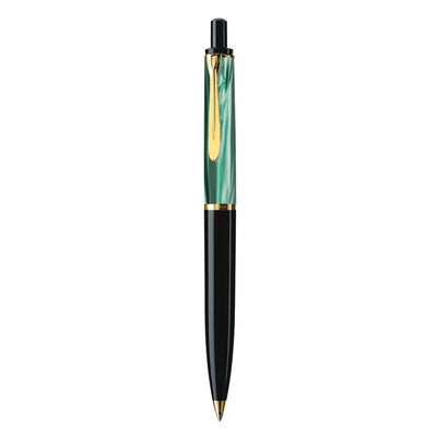 Pelikan Classic K200 Ball Pen - Green Marbled GT