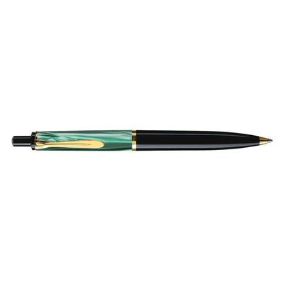 Pelikan Classic K200 Ball Pen - Green Marbled GT