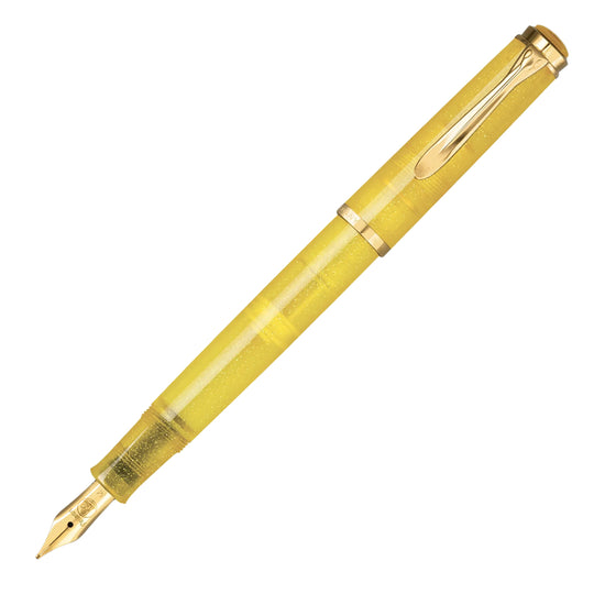 Pelikan Classic M200 Fountain Pen - Pyrite GT (Special Edition)