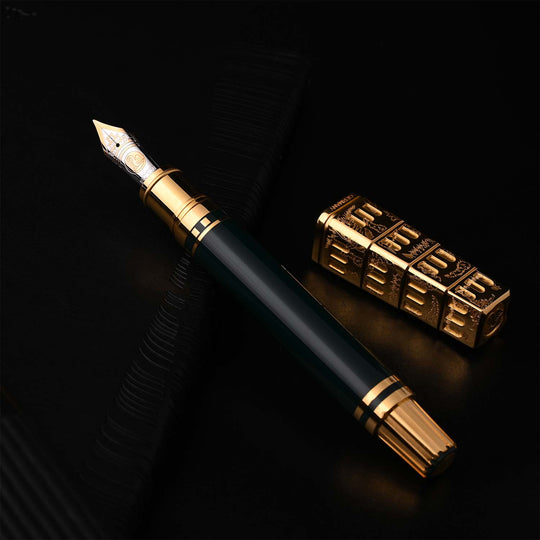 Pelikan Hanging Garden of Babylon Fountain Pen - Green (Limited Edition)