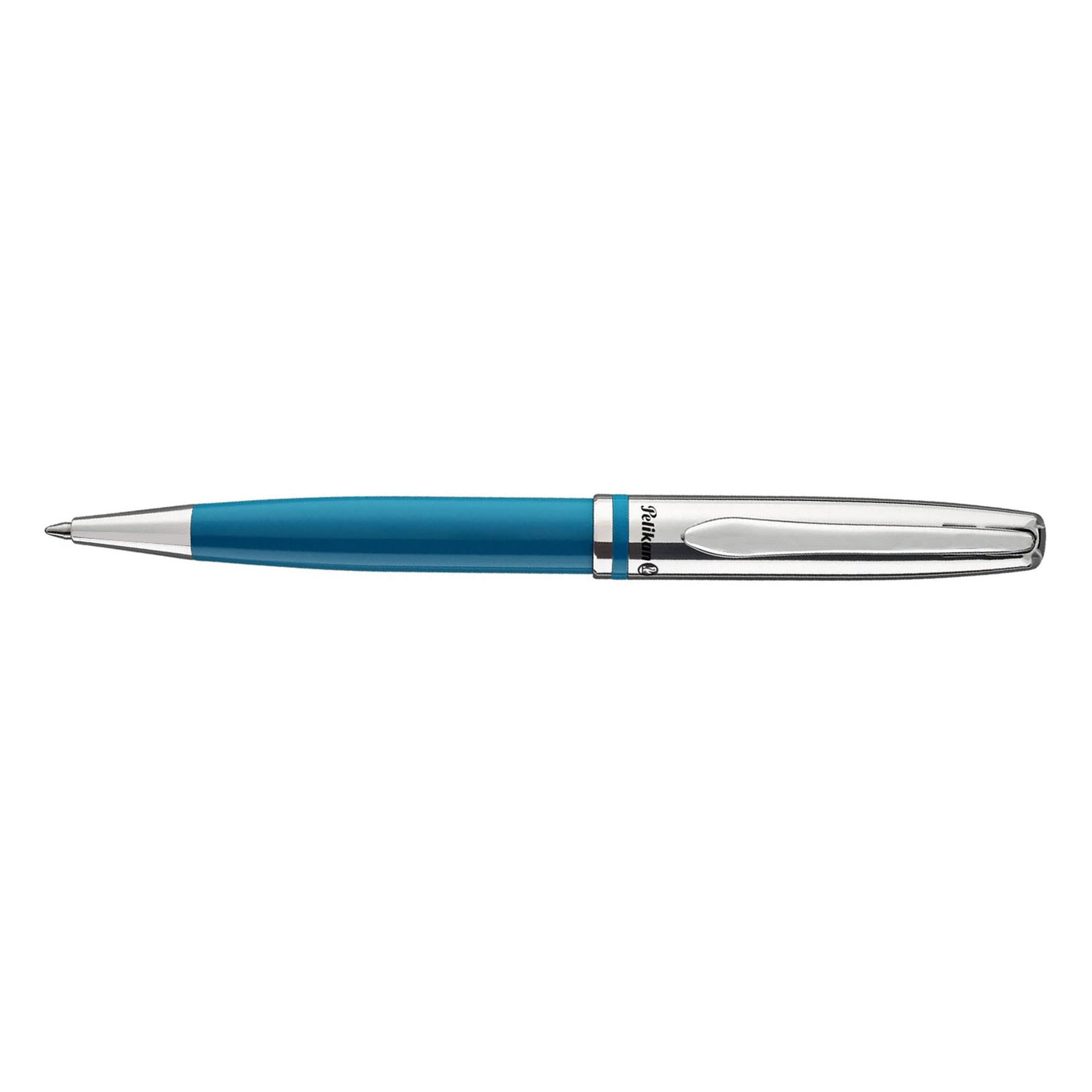 Pelikan Jazz Classic Ball Pen - Petrol & Chrome 3