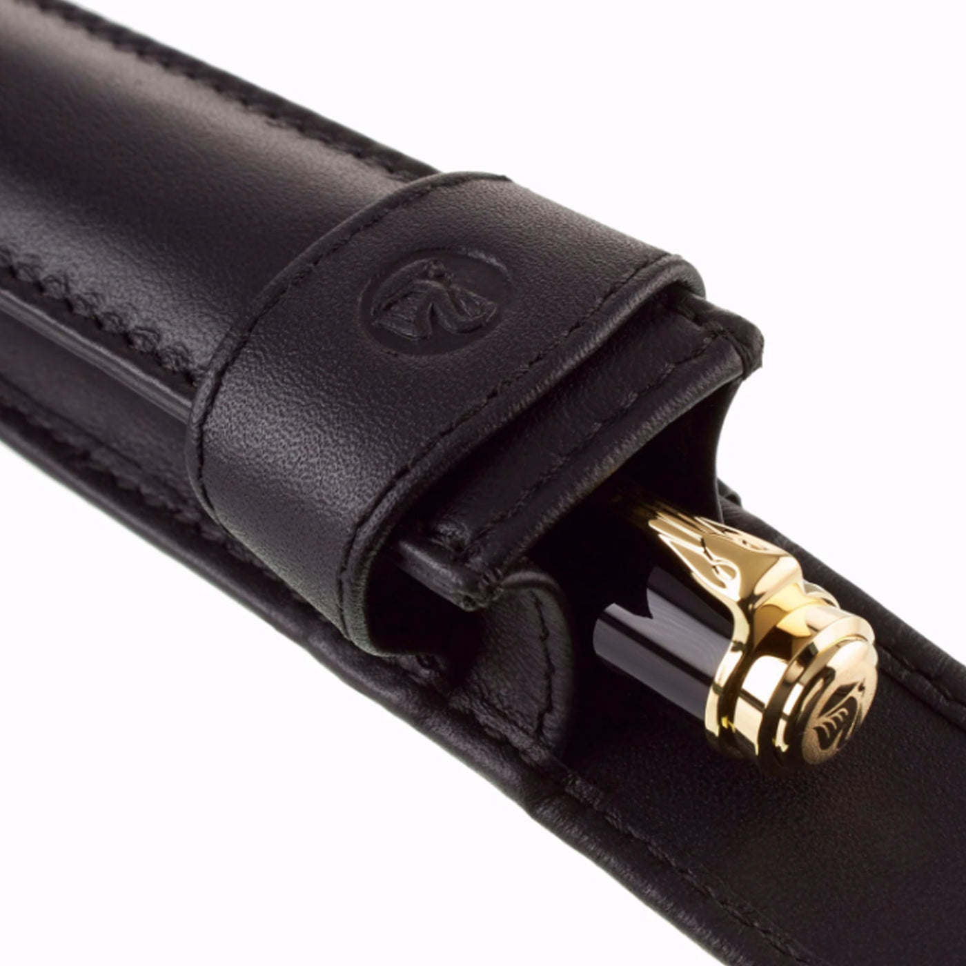 Pelikan Leather 1 Pen Holder - Black