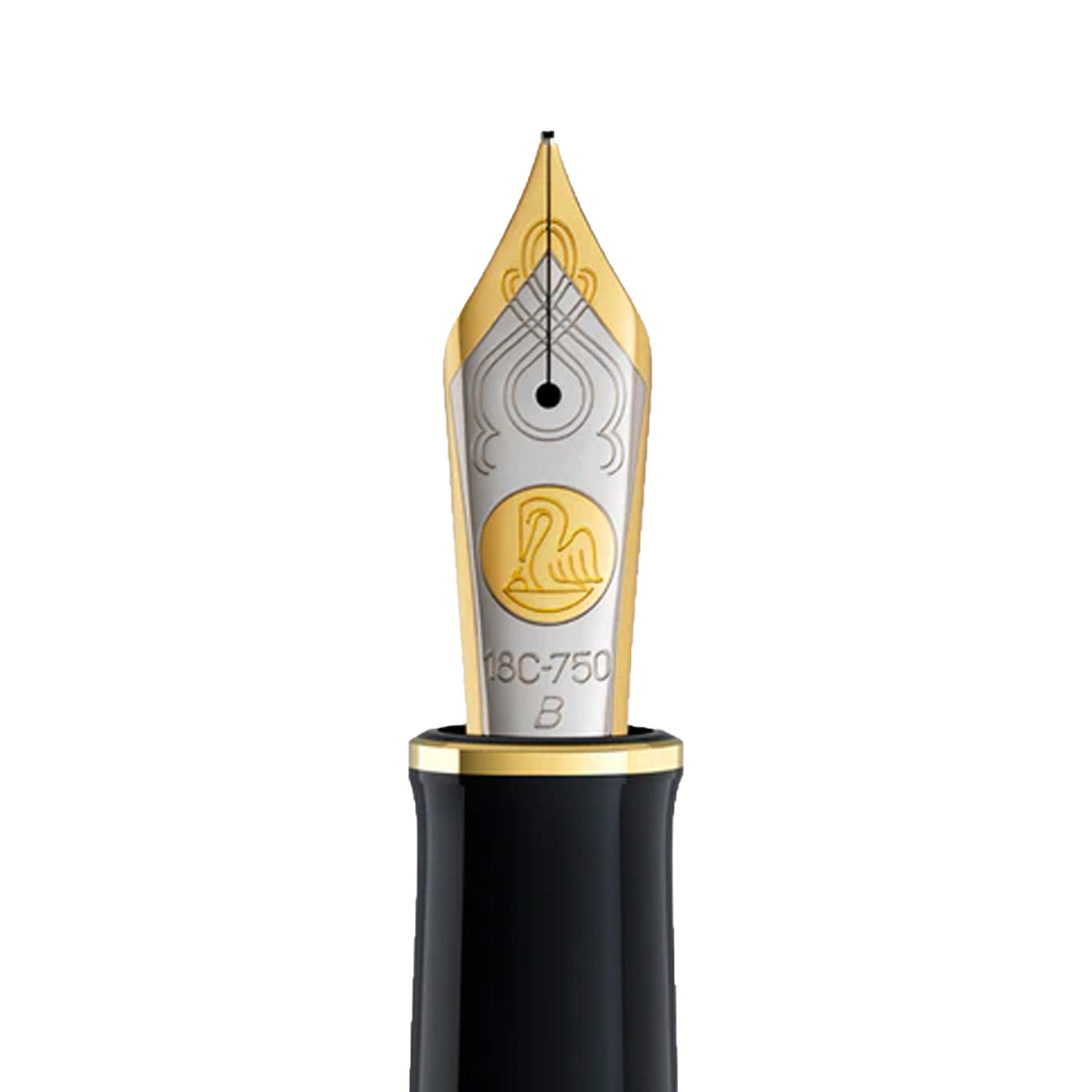 Pelikan M1000 18K Gold Broad Nib Unit - Bicolour 2