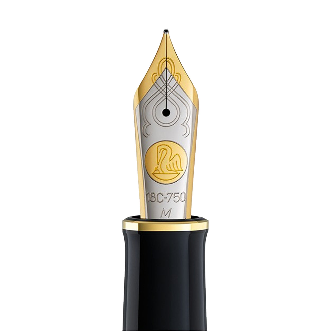 Pelikan M1000 18K Gold Medium Nib Unit - Bicolour 2